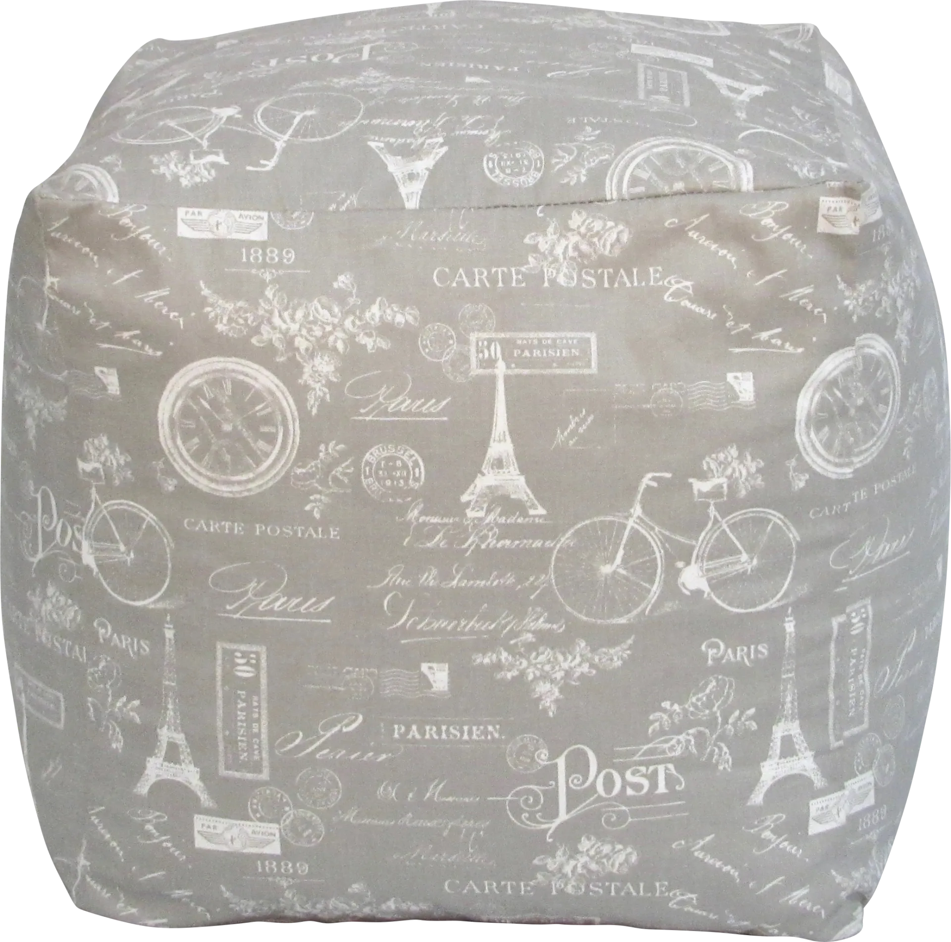 Kids Irmina Gray Small Poufette - Image 1
