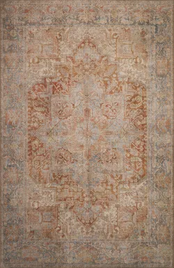 Lourcola Rust 7'6 x 9'6 Rug