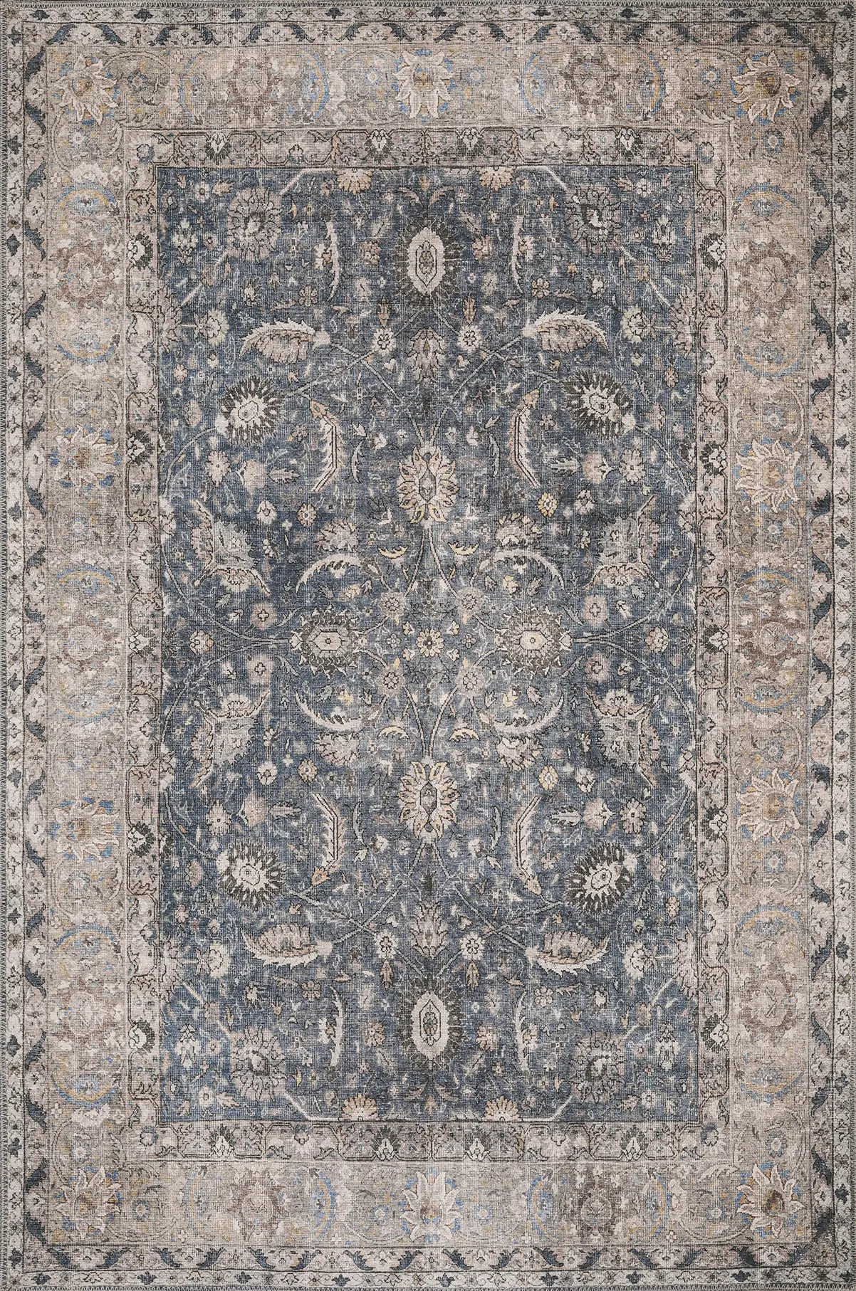 Ativer Blue 5' x 7'6 Rug