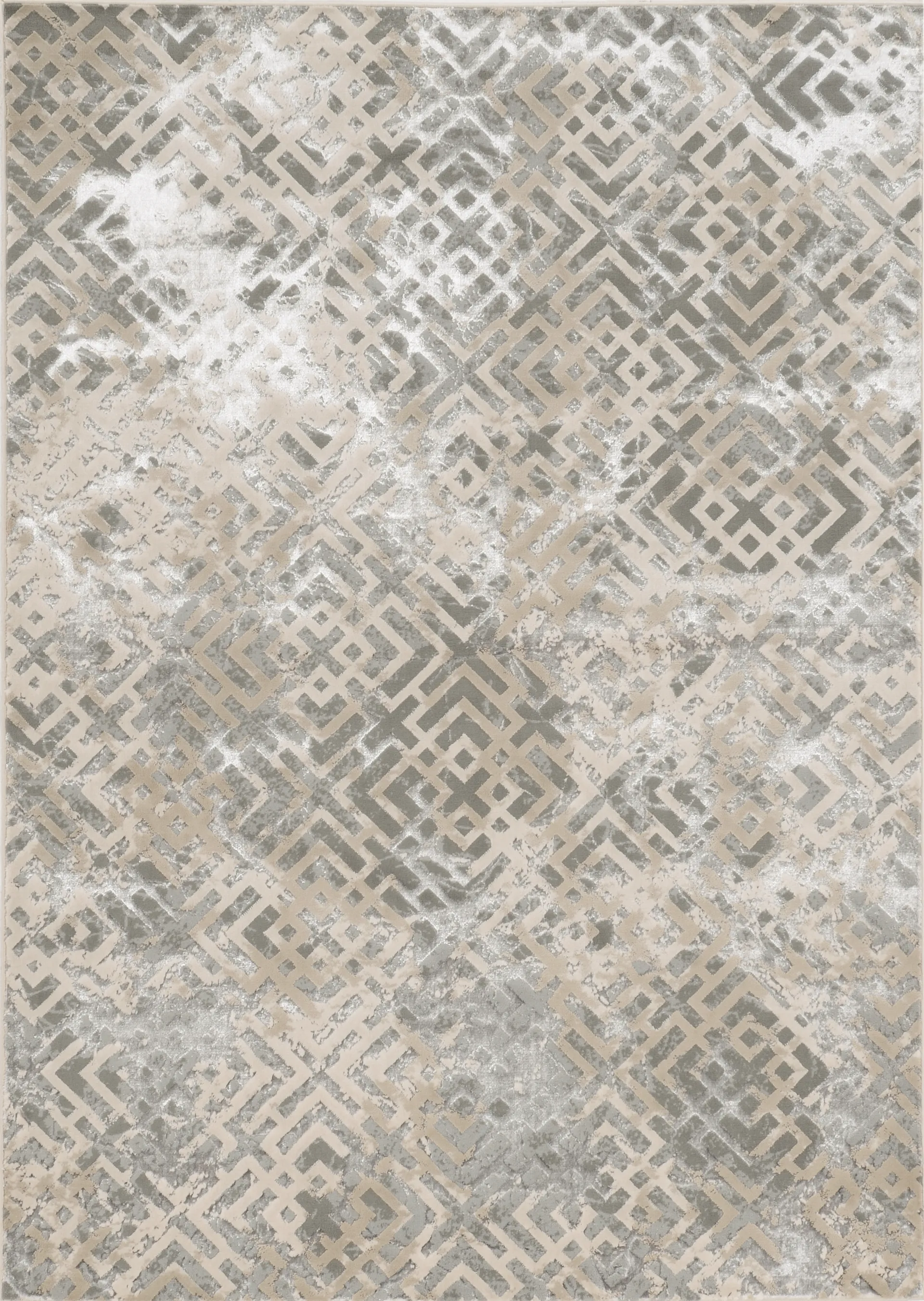Faldosa Sand/Silver 7'10 x 10'10 Rug - Image 1