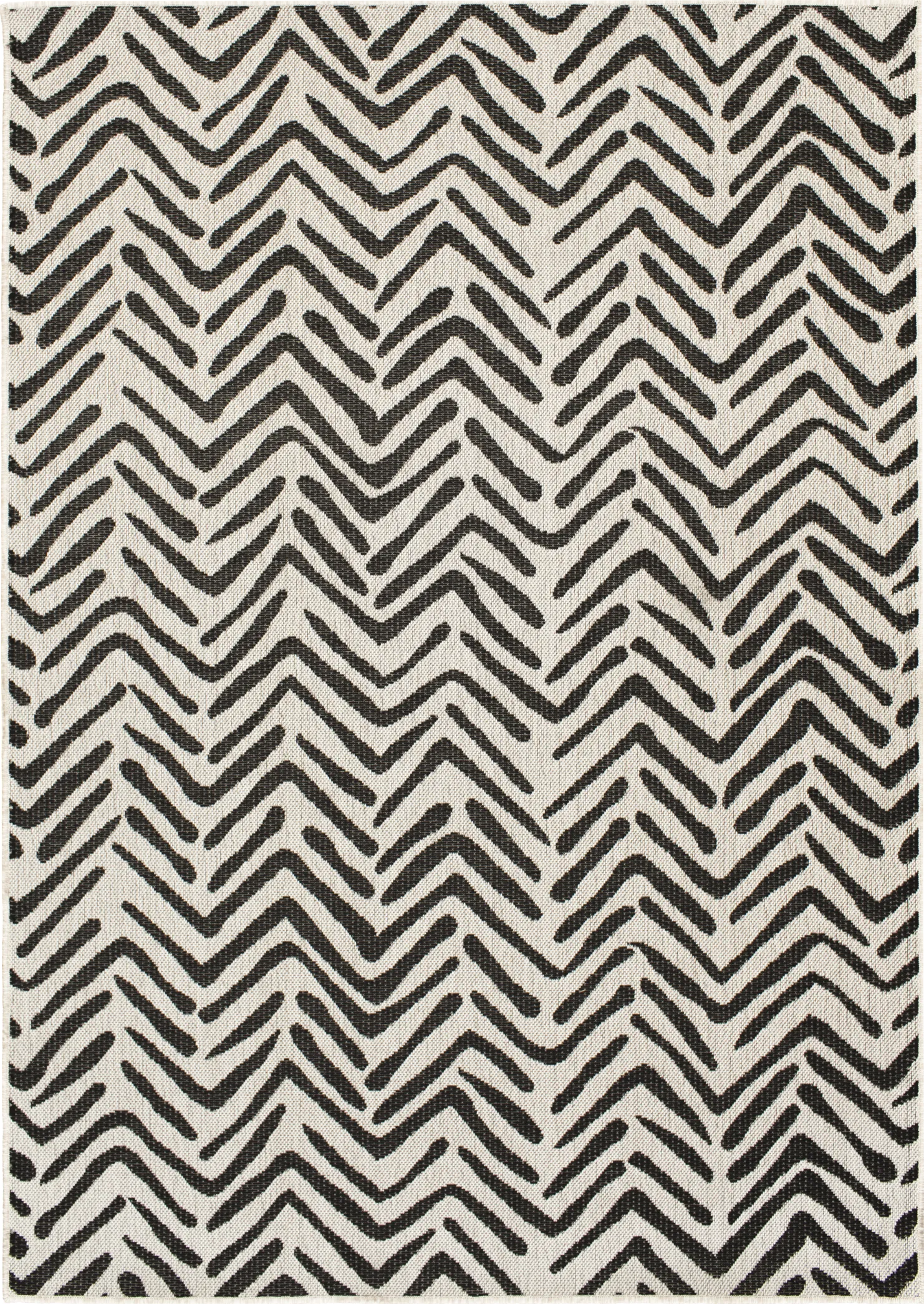 Maisy White 6' x 9' Indoor/Outdoor Rug - Image 1