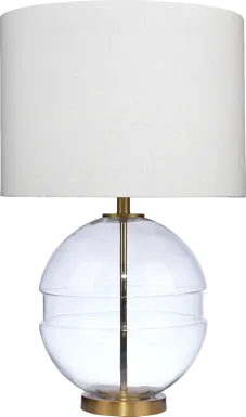 Yeats Way Brass Lamp