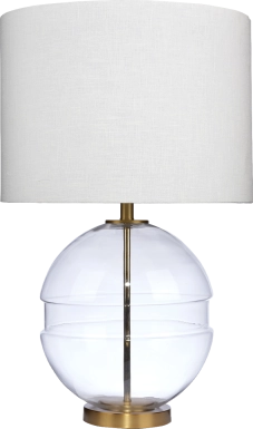 Yeats Way Brass Lamp