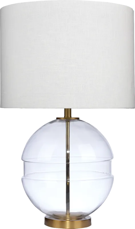 Yeats Way Brass Lamp