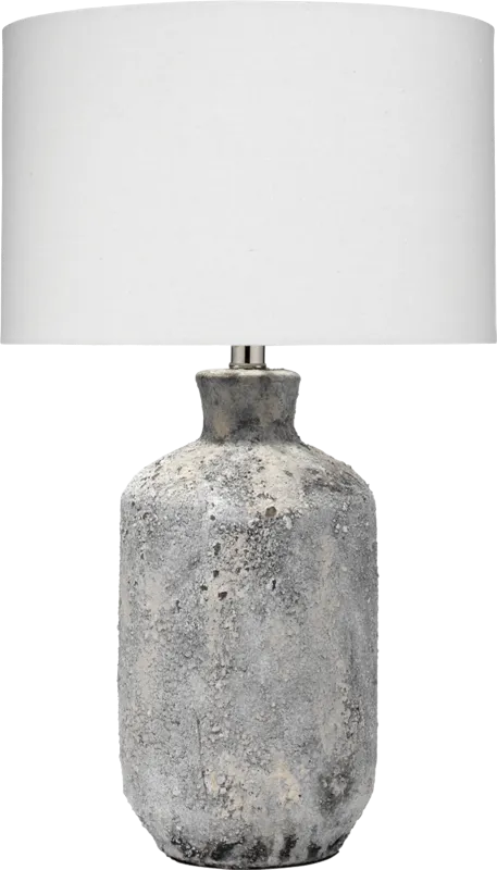 Zinnia Road Gray Lamp