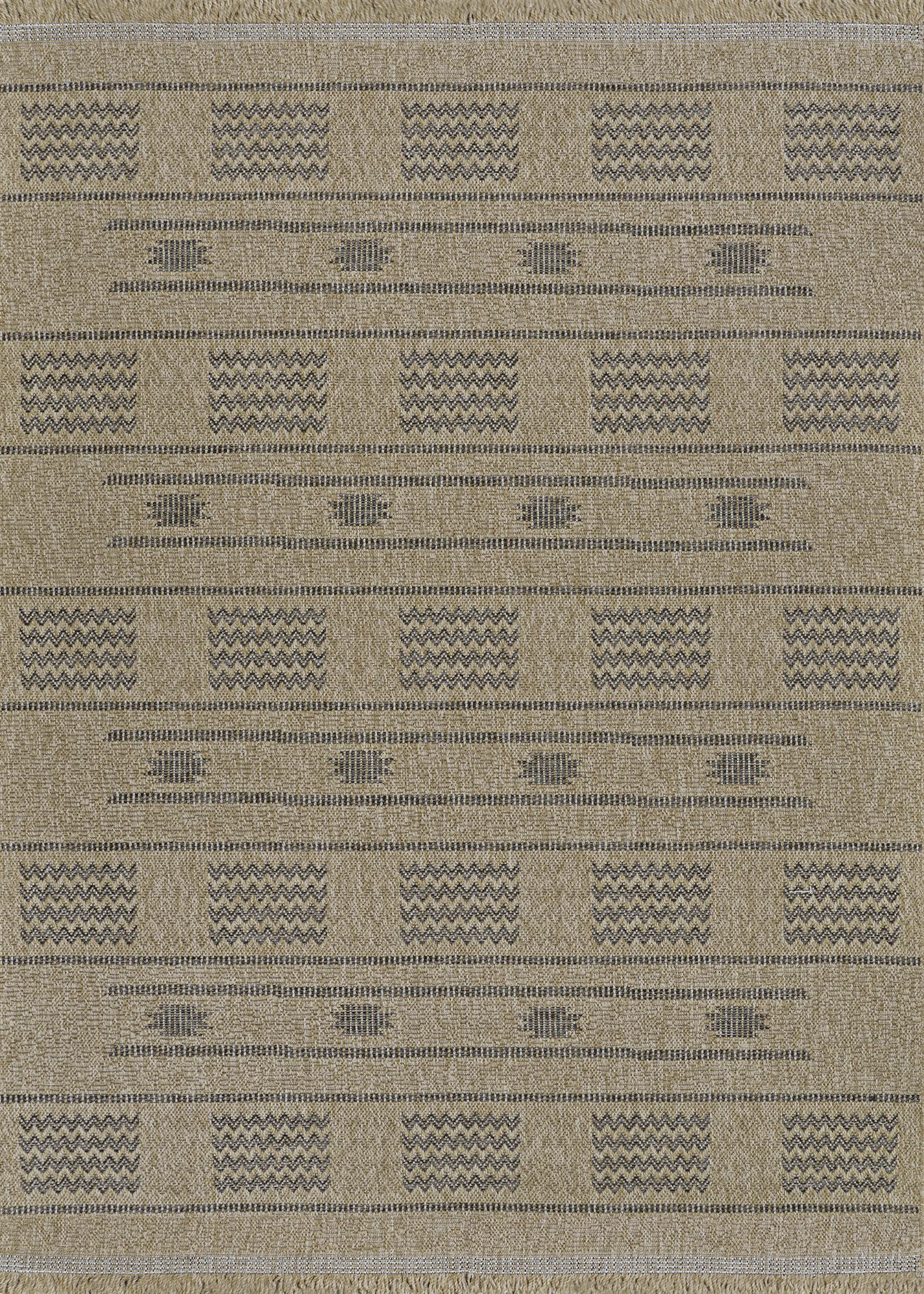 Brea Natural 6'6 x 9'6 Indoor/Outdoor Rug - Image 1