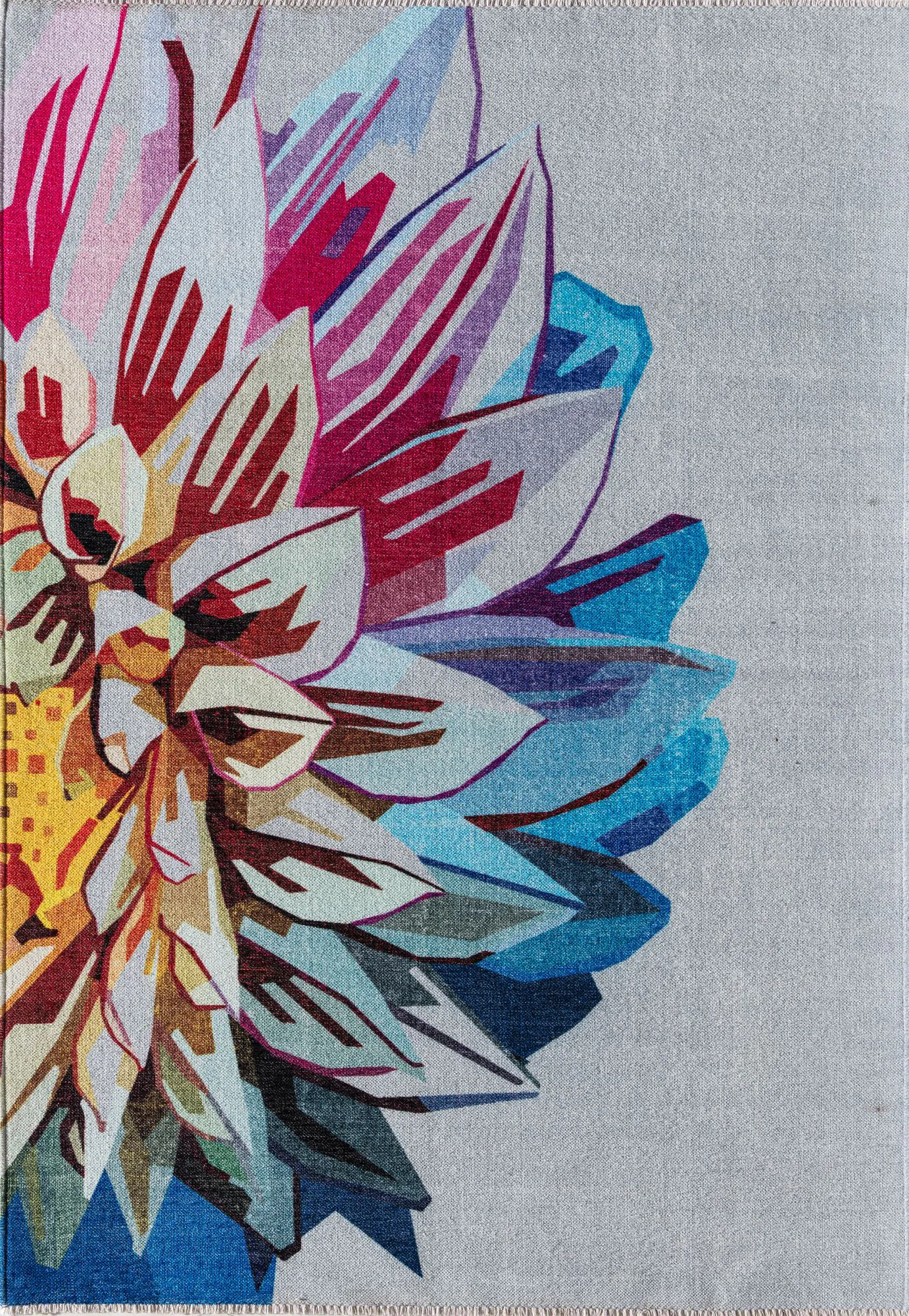 Sotidala Gray 7'10 x 10' Rug - Image 1