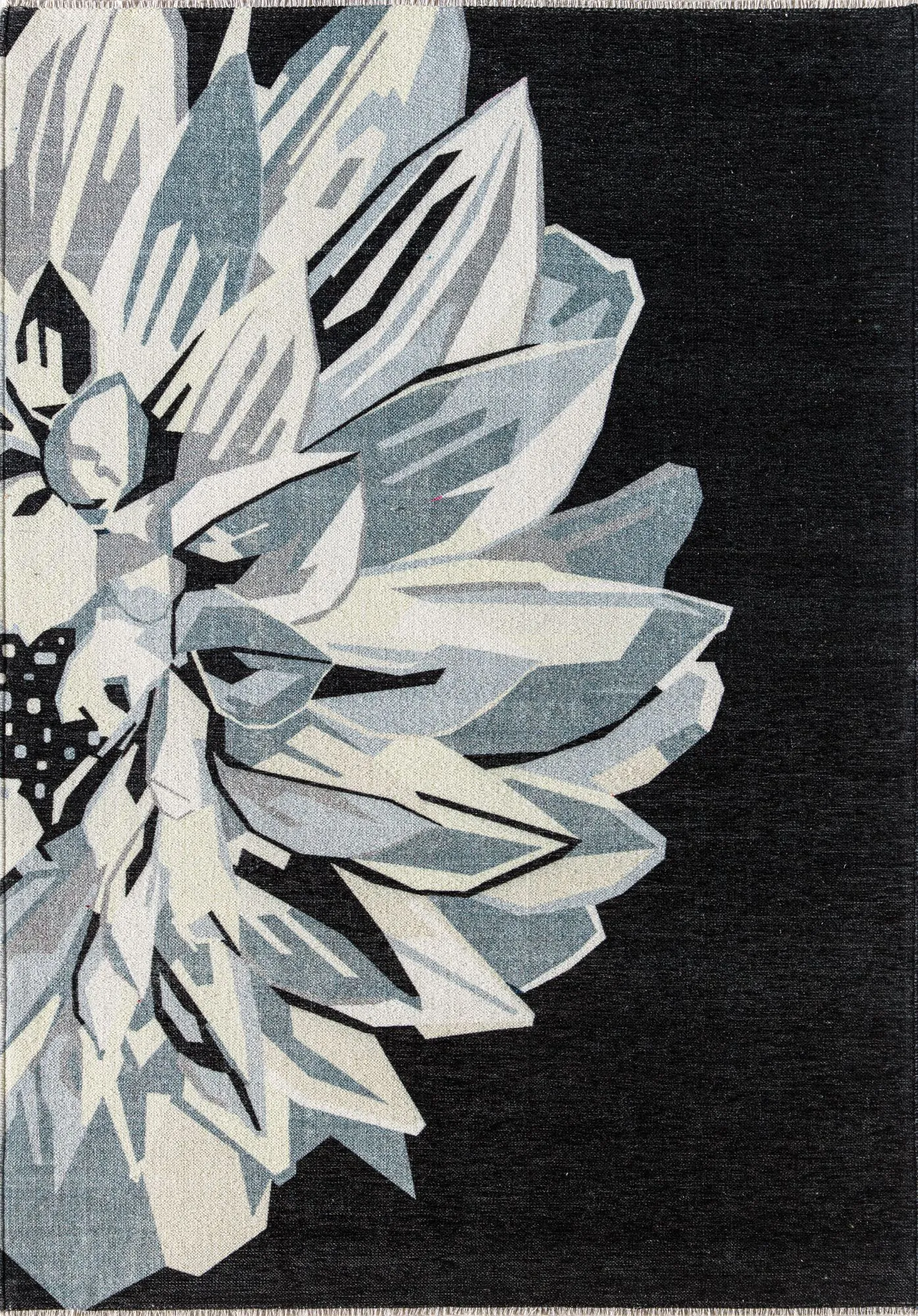 Sotidala Black 7'10 x 10' Rug - Image 1