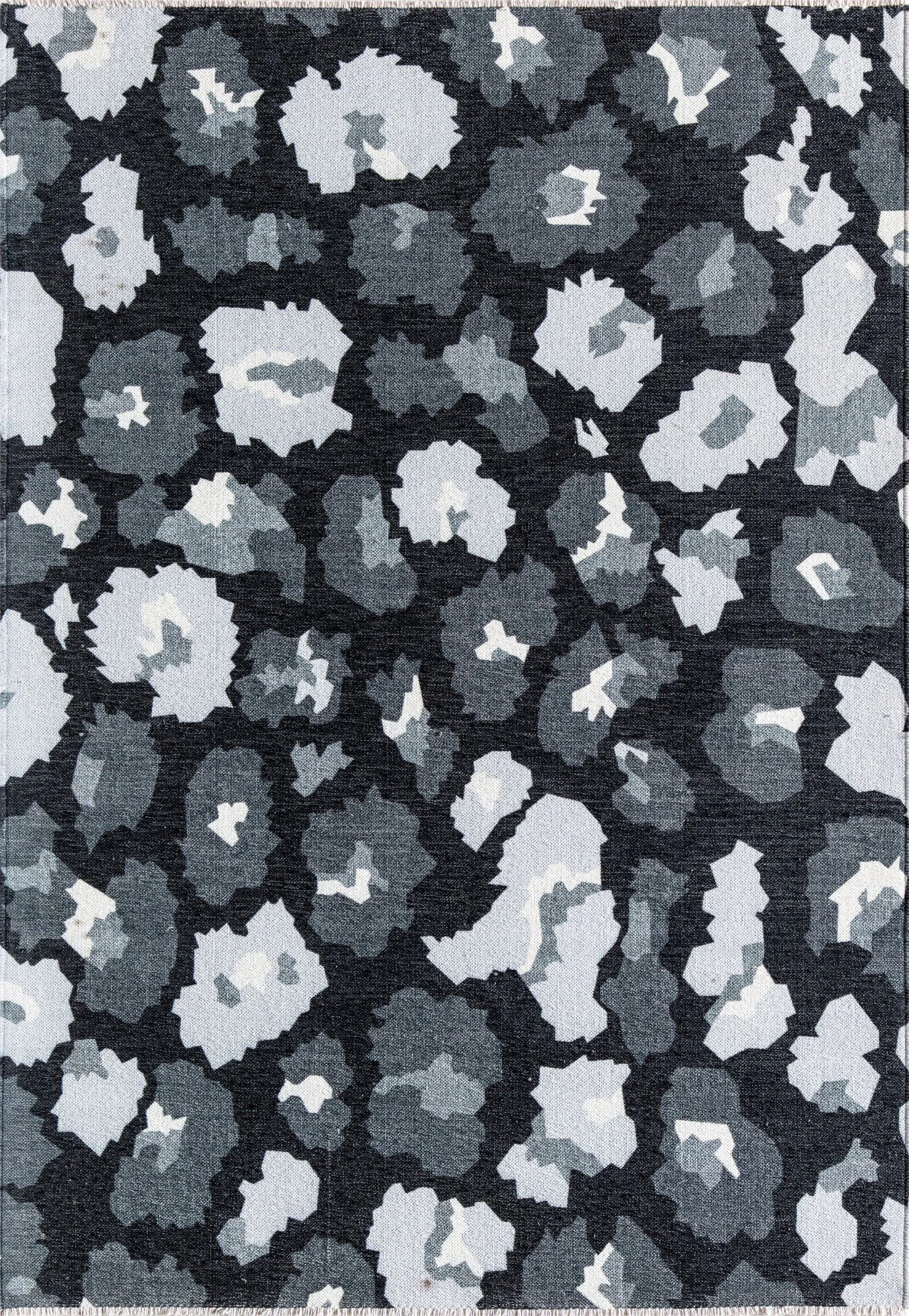Buraso Black 5'3 x 7' Rug - Thumbnail - Image 1