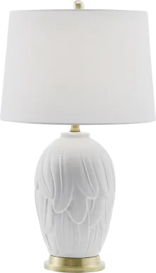 Halliford Trail White Lamp