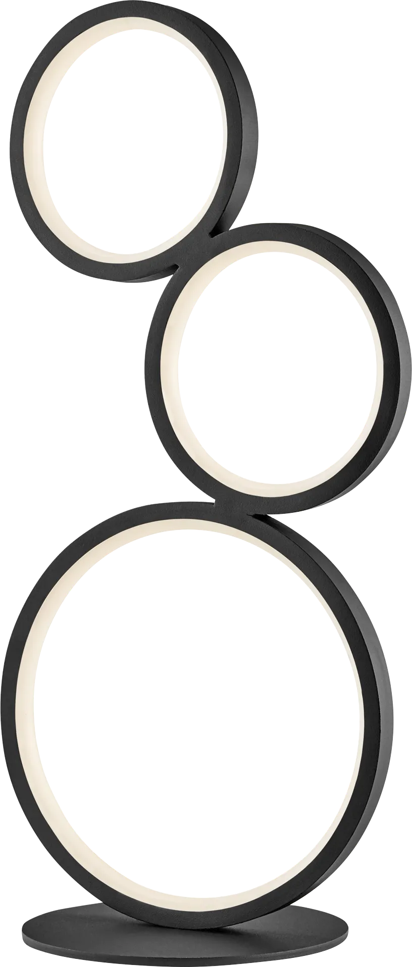 Magna Circle Black Lamp