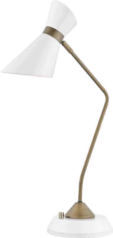 Quint Hills White Lamp