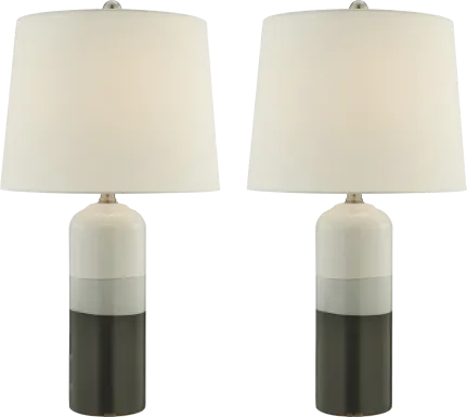 Sherrill Cove Black Lamp, Set of 2