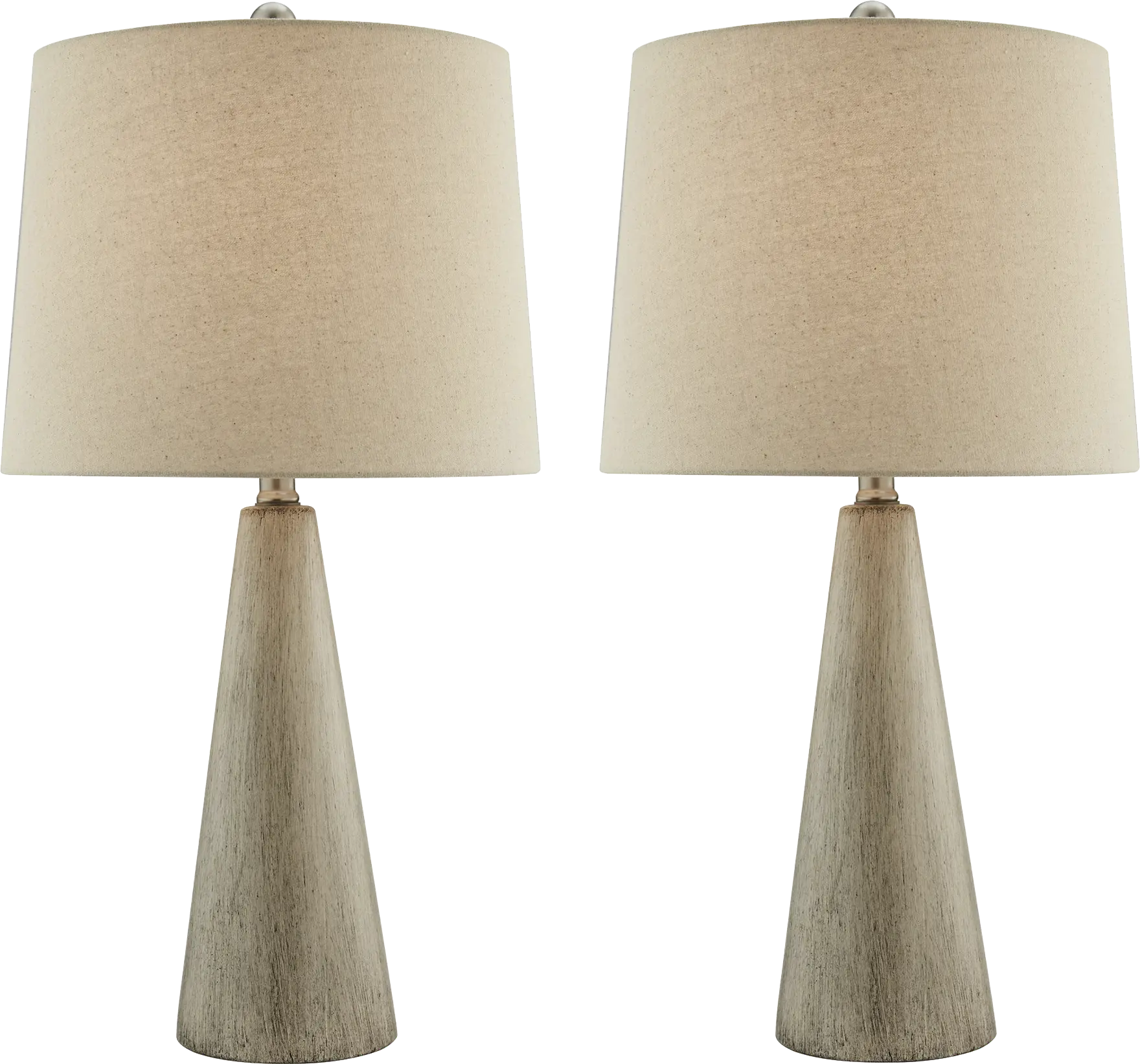 Varn Lane Brown Table Lamps, Set of 2
