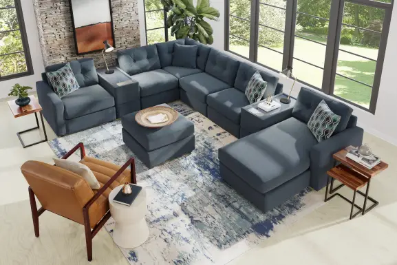 Indigo 8 Pc ModularOne with Media Consoles