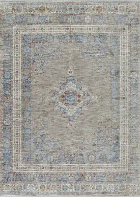 Riverdeen Blue/Brown 7'10 x 10'9 Rug