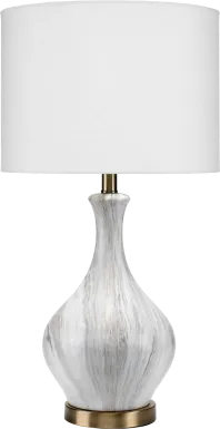Maureen Summit White Lamp