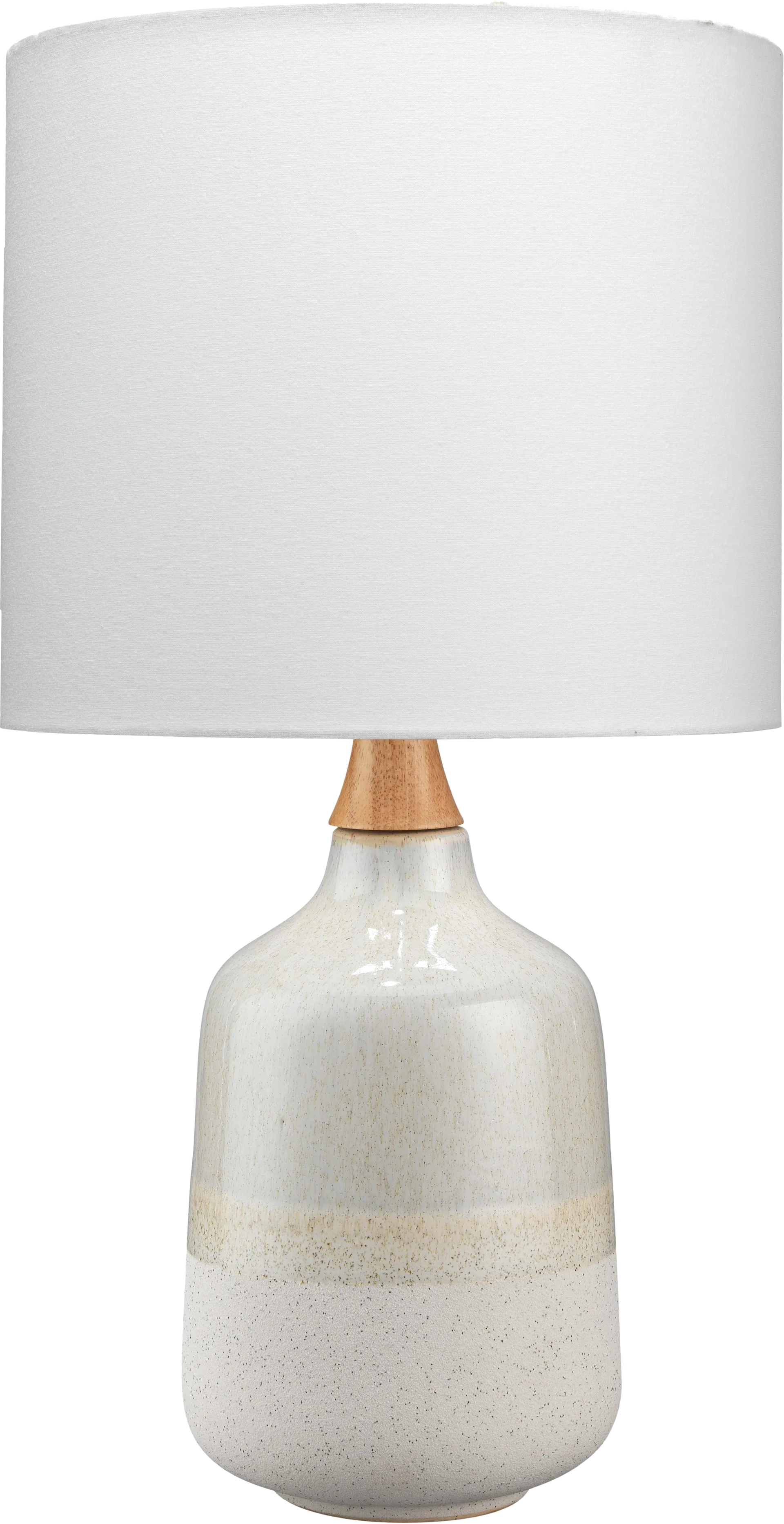 Vyanna Court Cream Lamp - Image 1