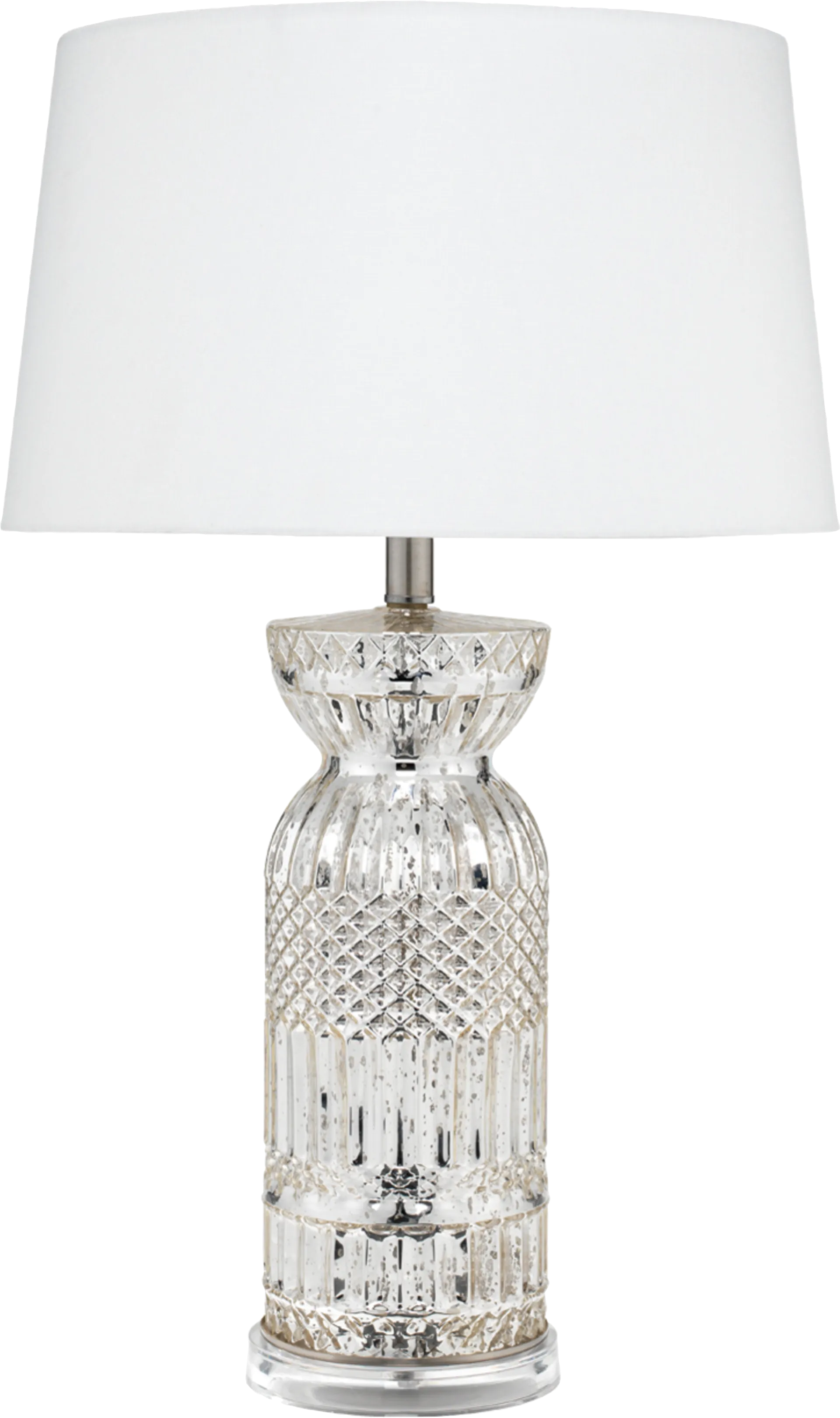 Herbert Peak Silver Lamp - Image 1