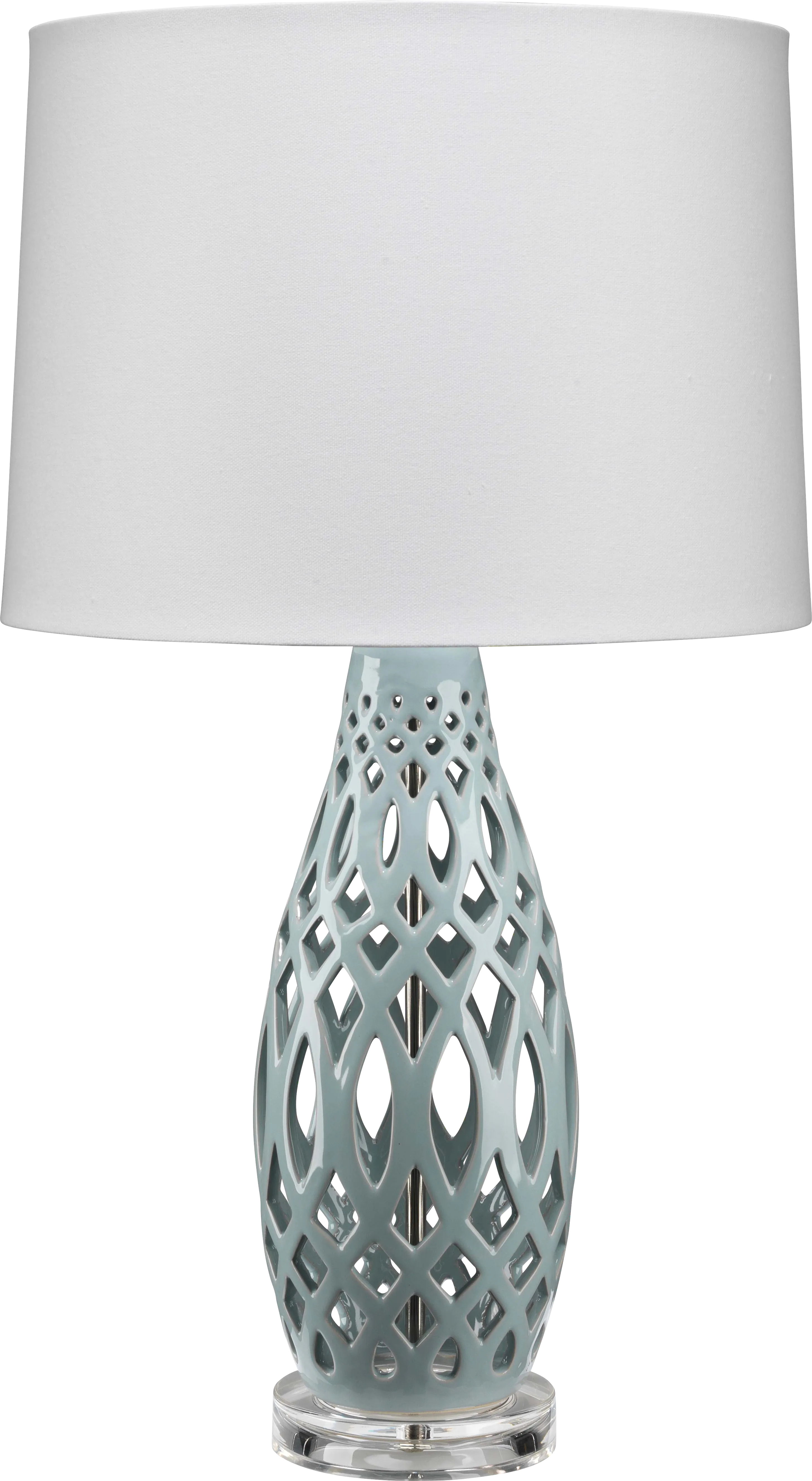 Tamarack Hollow Aqua Lamp - Thumbnail - Image 1