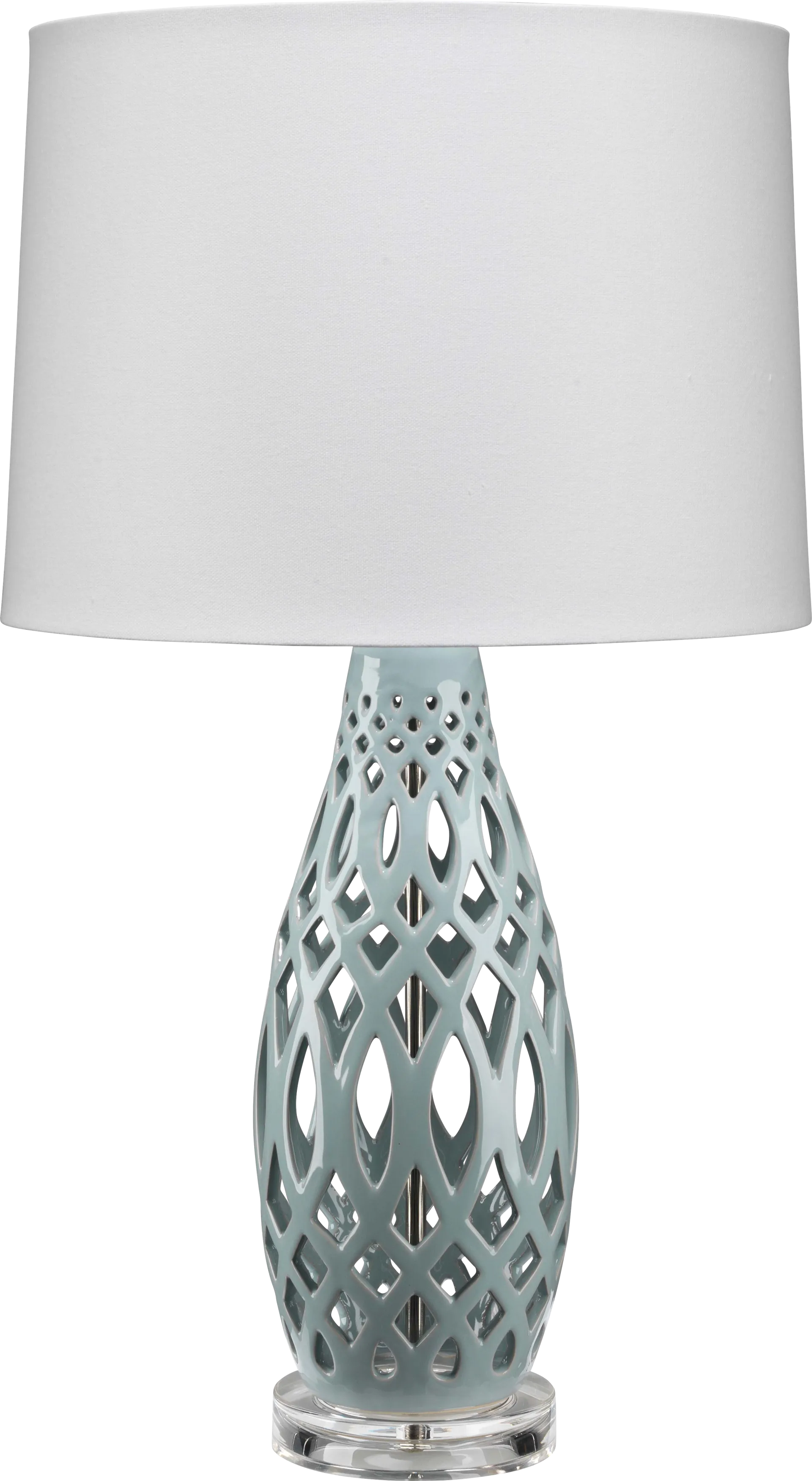 Tamarack Hollow Aqua Lamp - Image 1