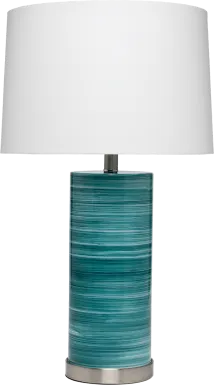 Harman Lane Turquoise Lamp