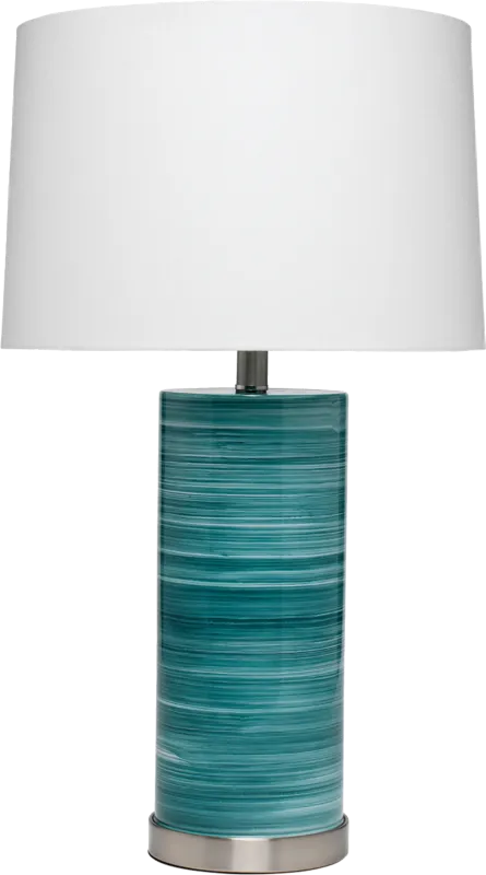 Harman Lane Turquoise Lamp