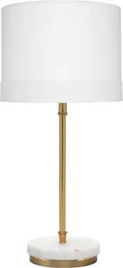 Zade View Brass Lamp