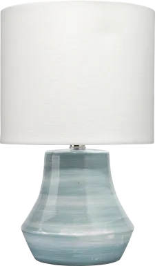 Ladd Point Blue Lamp