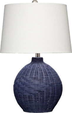 Gantt Place Blue Lamp