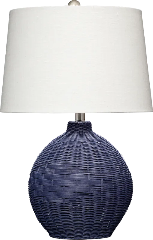 Gantt Place Blue Lamp