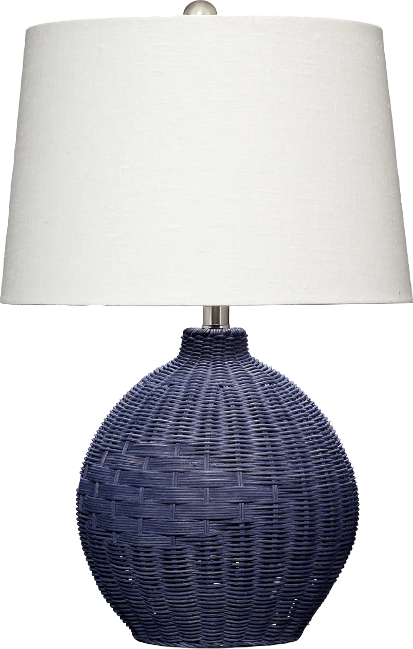 Gantt Place Blue Lamp - Image 1