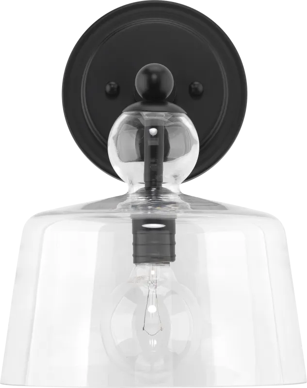 Edsel Grove Black Sconce