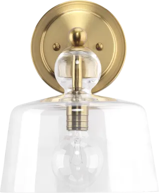 Edsel Grove Brass Sconce
