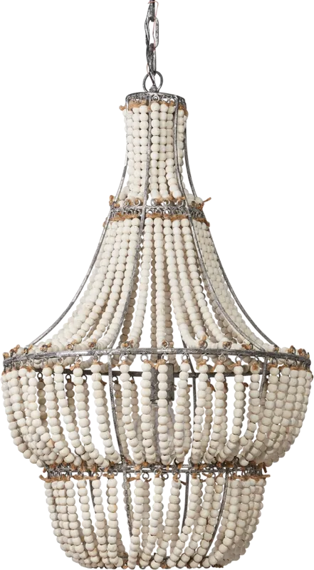 Cajon Way White Chandelier