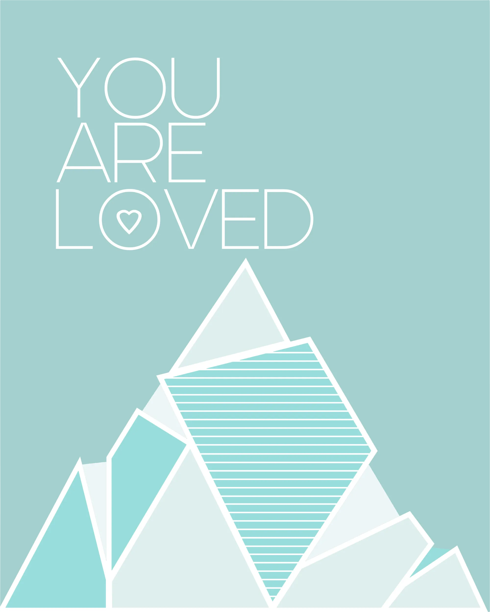 Kids Peaky Love Blue Artwork - Thumbnail - Image 1