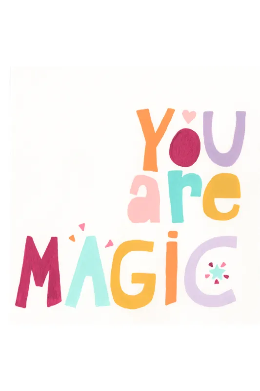 Kids Magicness White Artwork