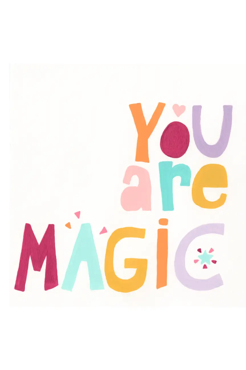 Kids Magicness White Artwork