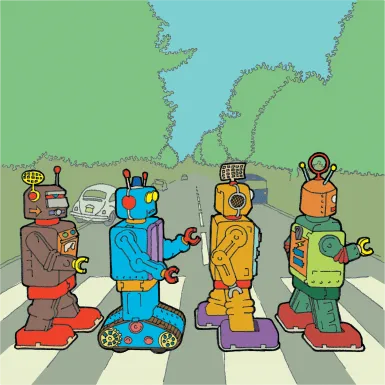 Kids Crosswalk Jive Green Artwork