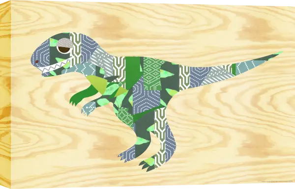 Kids Dinoroar Green Artwork