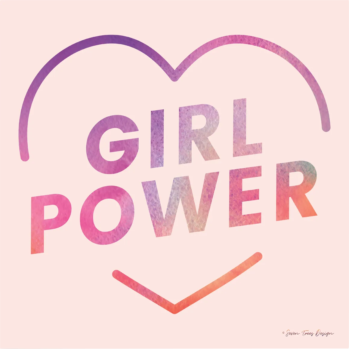 Kids Girl Force II Pink Artwork - Thumbnail - Image 1