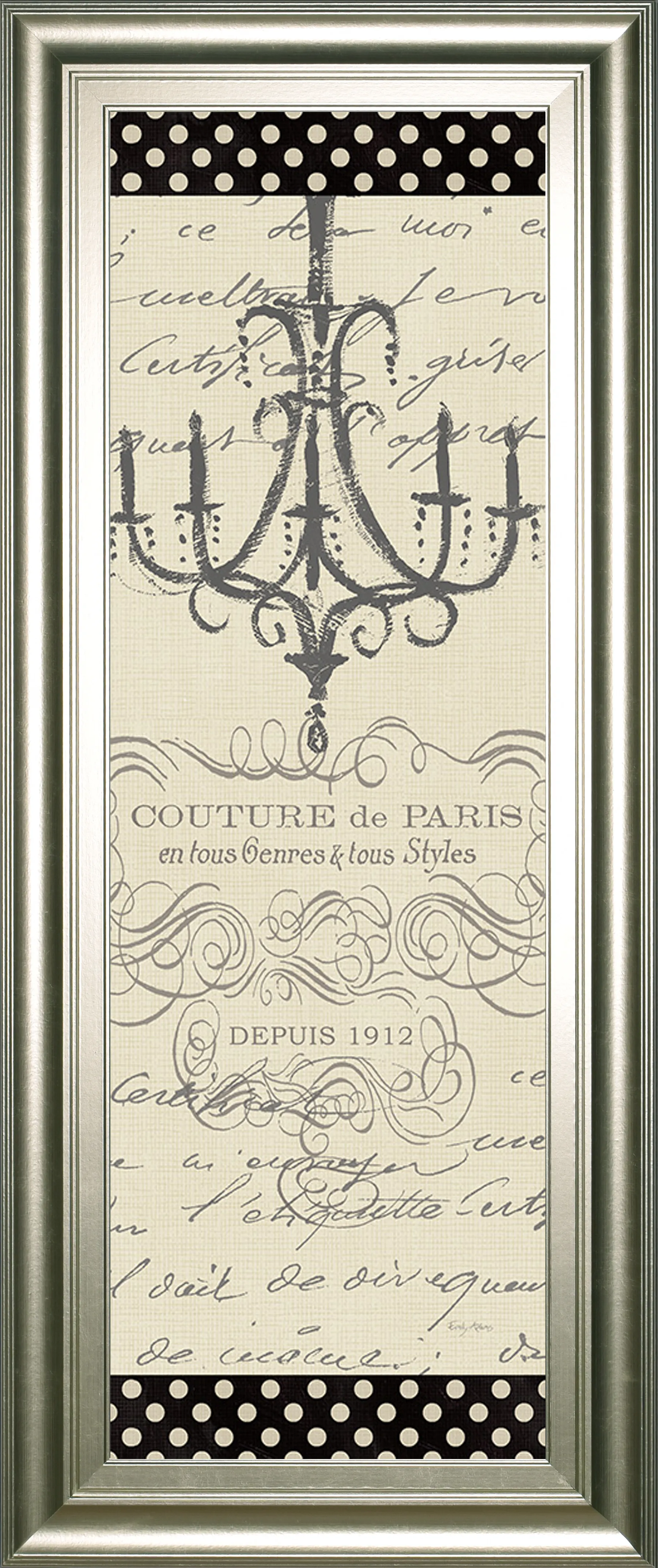 Kids Chateau Couture I Gray Artwork - Thumbnail - Image 1
