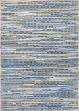 Alassio Blue 7'6 x 10'9 Indoor/Outdoor Rug