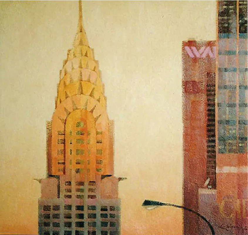 On Top of The Chrysler Artwork