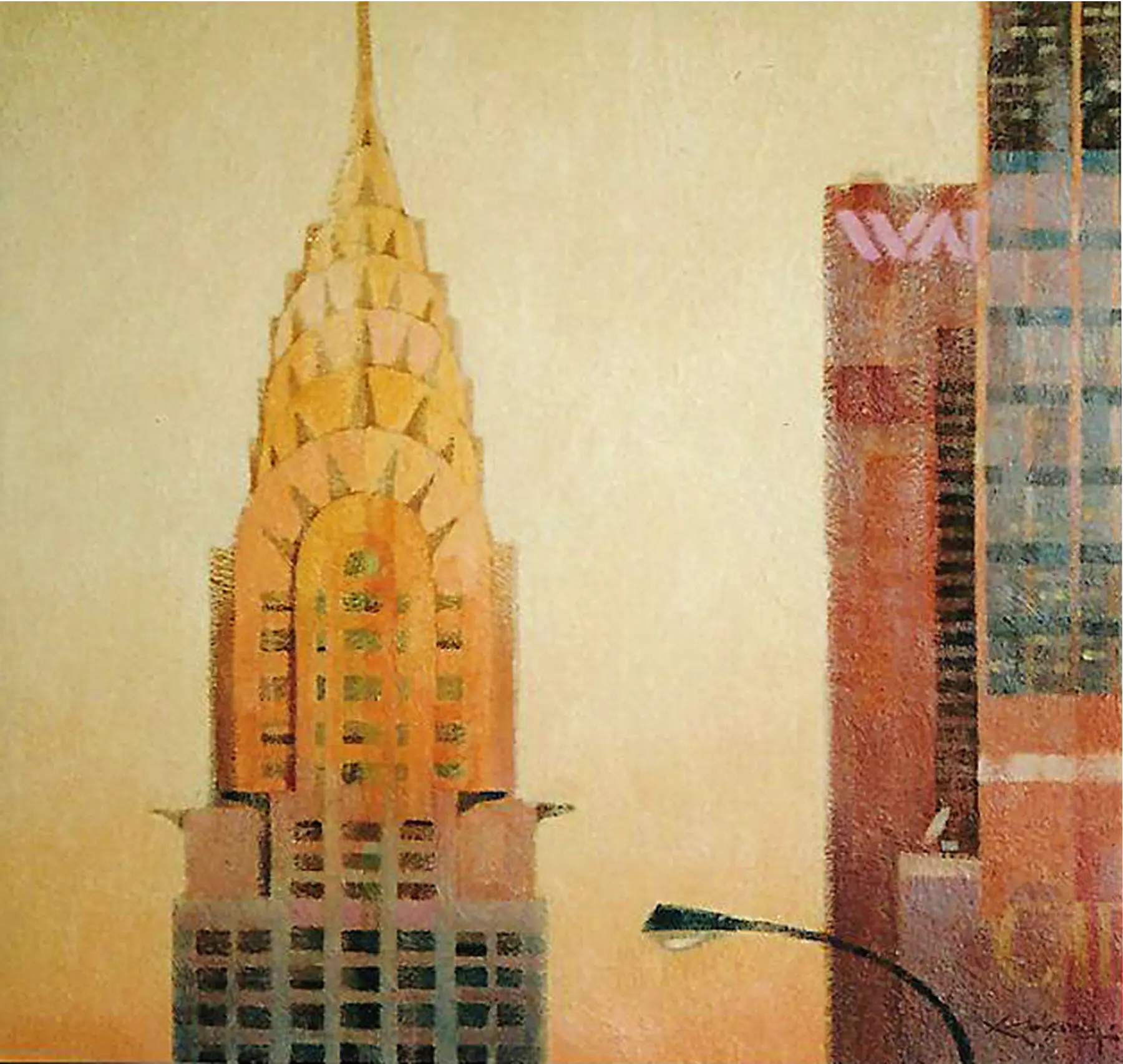 On Top of The Chrysler Artwork