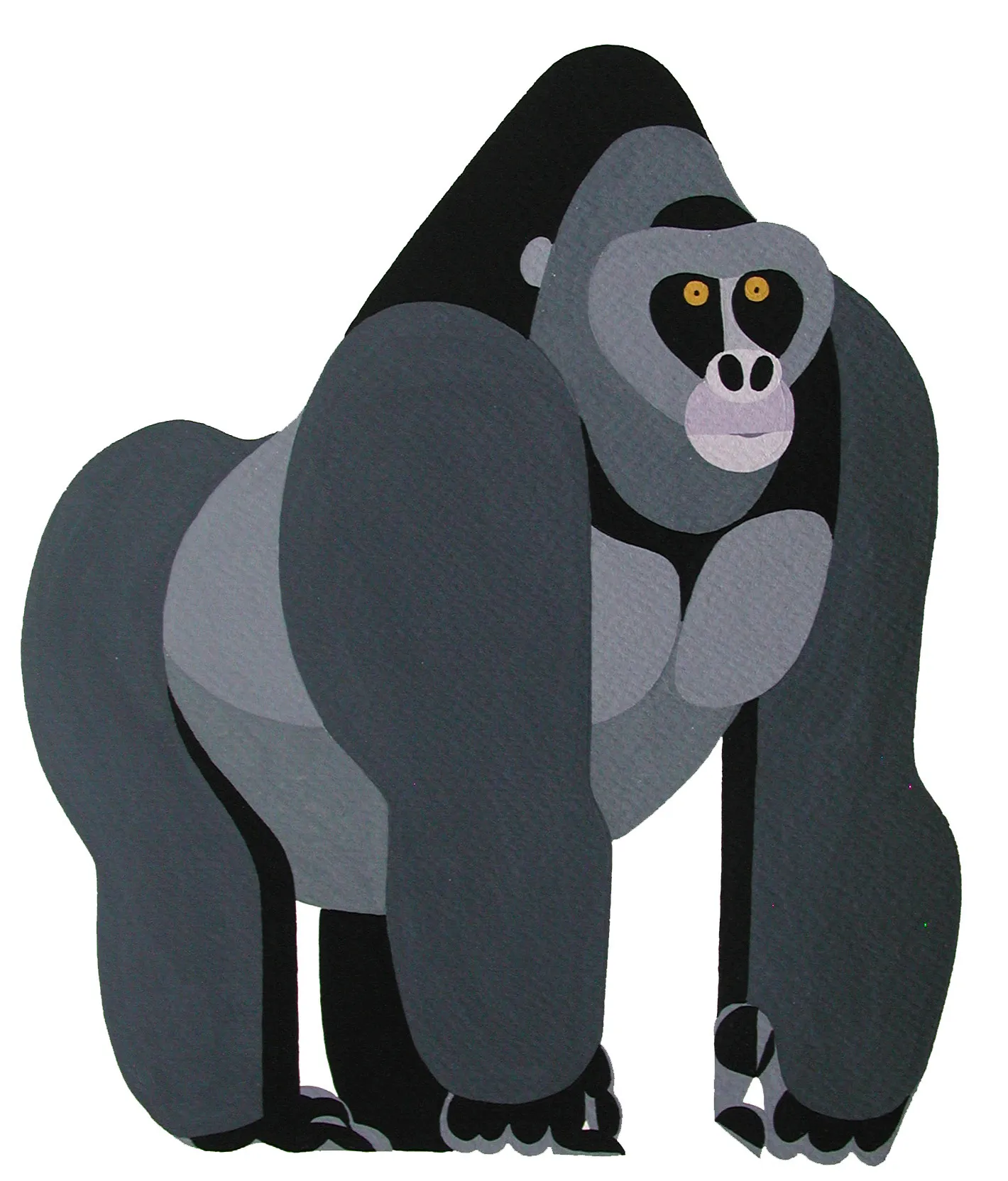 Kids Gorilla Way Artwork - Thumbnail - Image 1