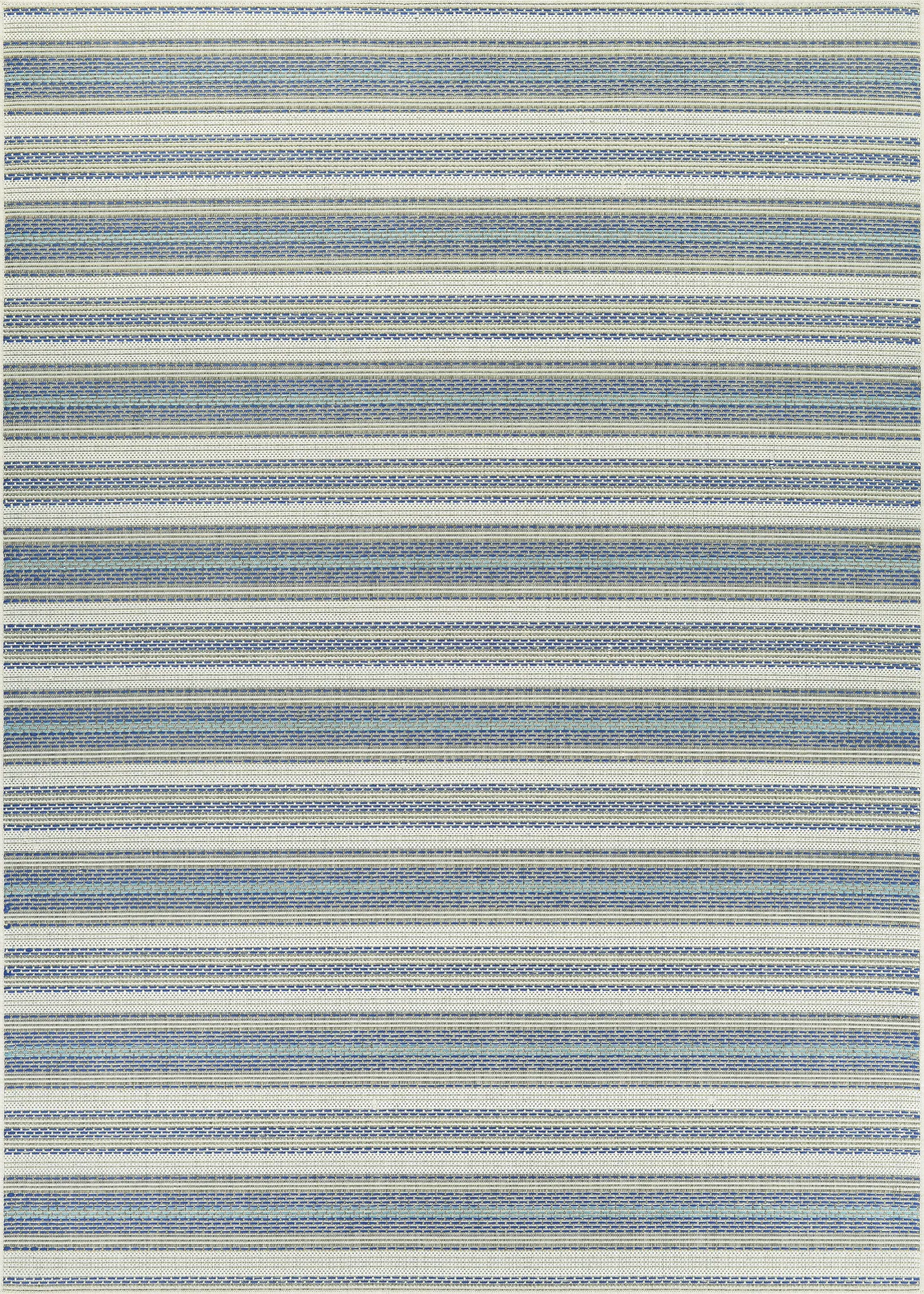 Zentro Ivory 7'6 x 10'9 Indoor/Outdoor Rug - Image 1