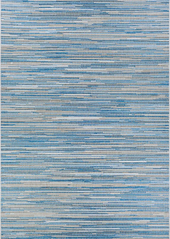 Maybole Blue 5'3 x 7'6 Indoor/Outdoor Rug