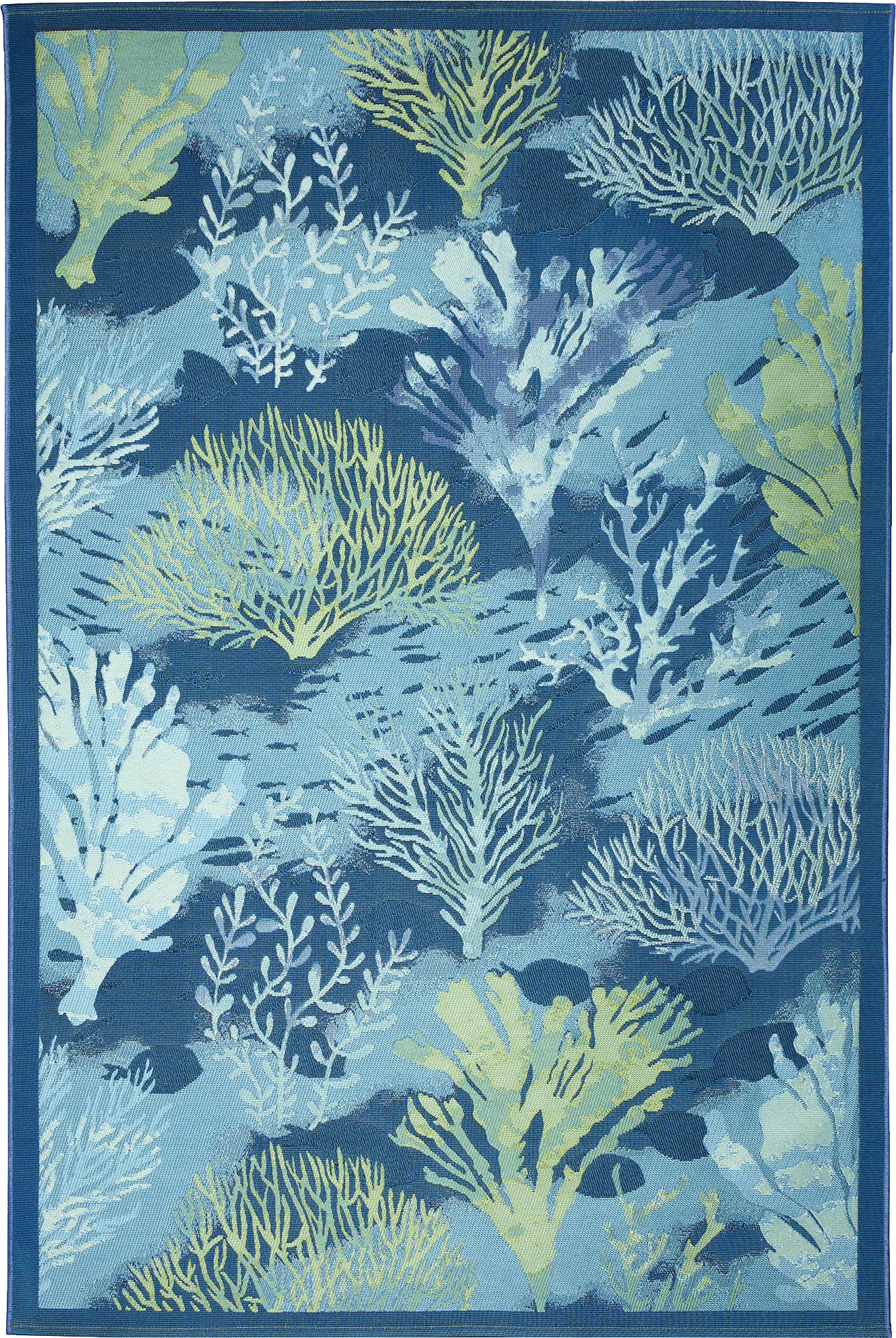 Tillwick Lapis 7'10 x 9'10 Indoor/Outdoor Rug - Image 1