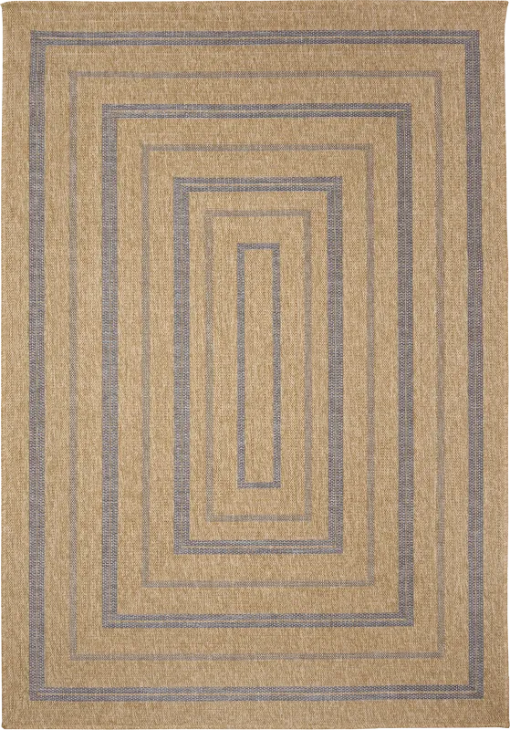 Dunhead Navy 5'3 x 7'3 Indoor/Outdoor Rug